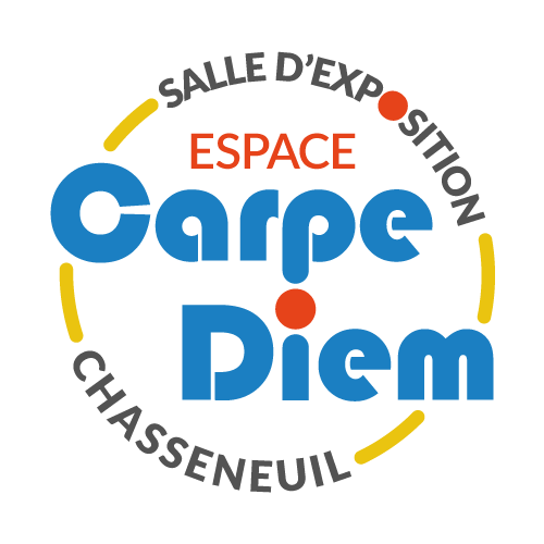 logo couleur "Espace Carpe Diem" - salle d'exposition à Chasseneuil sur Bonnieure