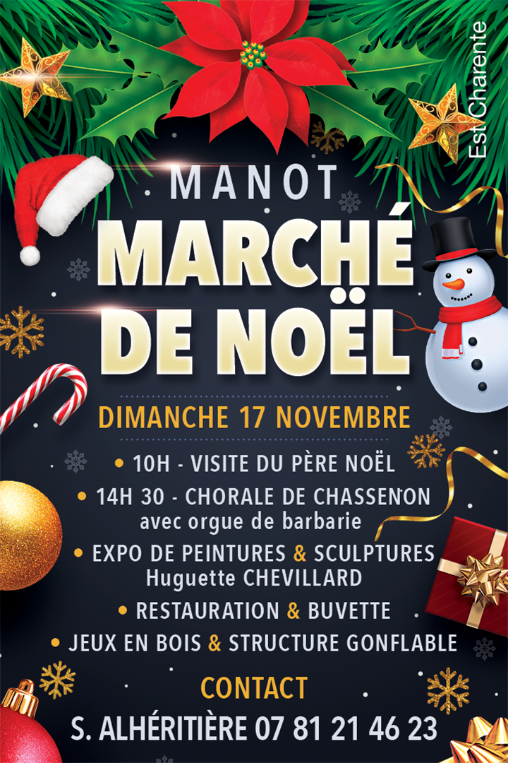 Marché de Noël à Manot